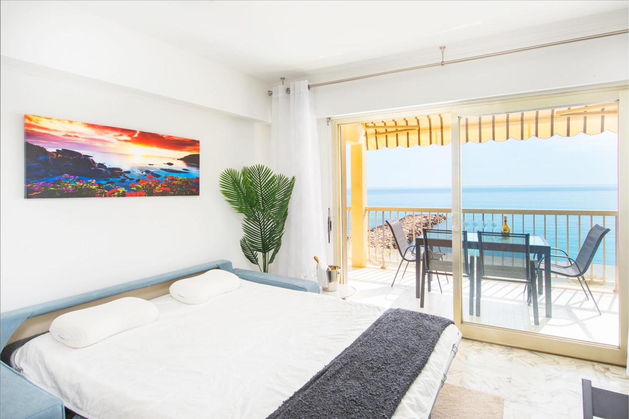 Roquebrune Plage - Terrace Splendid Sea View - BW Exterior foto